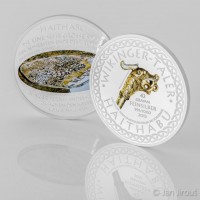 Stříbrná vikinkgská medaile, proof