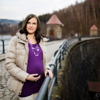 Profesionální těhotenské focení Liberec